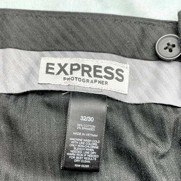 Express Men’s 32/30 Photographer Pants, Black - Picture 3 of 3